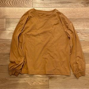 Everlane long sleeve tee